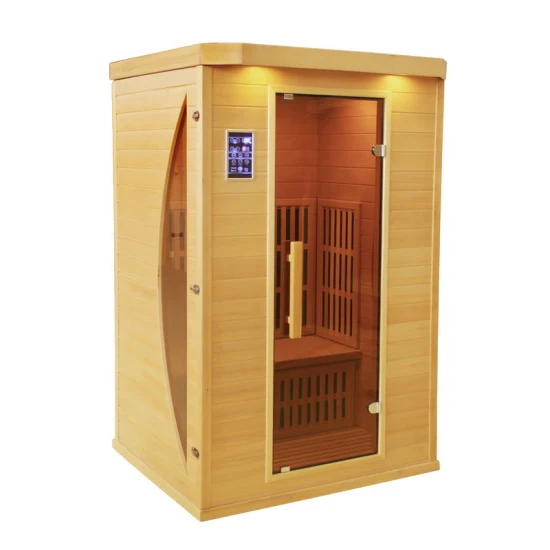 2023 Usine la plus récente salle de sauna infrarouge lointain en bois intérieure